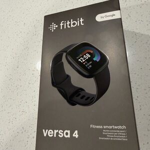 Fitbit Versa 4 Midnight Black Smartwatch